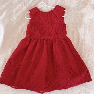 Mia & Mimi Red Lace Dress